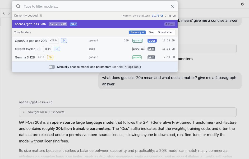 Local LLM setup demonstration